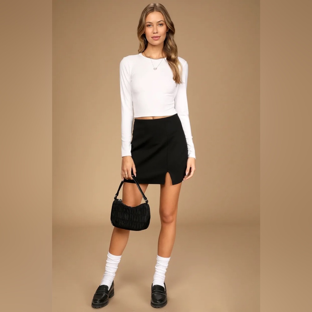 Lulu’s - Long sleeved crop top
